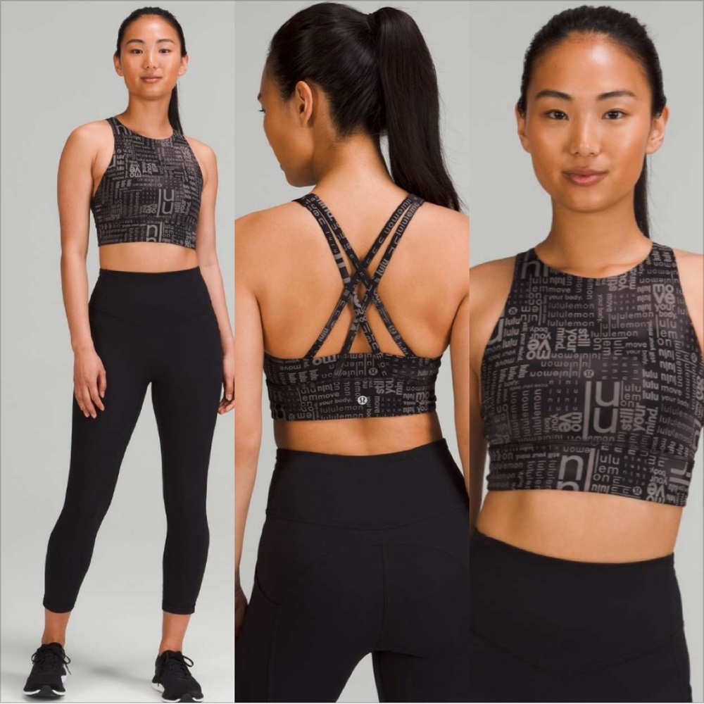 Lululemon Energy High-Neck Longline Bra *Medium Support, B–D Cups
